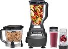 Ninja BL770 Mega Kitchen System, 1500W, 4 Functions for Smoothies, Processing, Dough, Drinks & More, with 72-oz.*Blender Pitcher