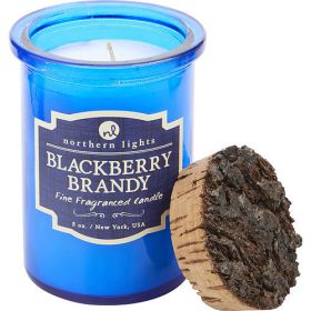 BLACKBERRY BRANDY SCENTED by SPIRIT JAR CANDLE - 5 OZ. BURNS APPROX. 35 HRS.