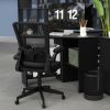 Ergonomic Desk Chair with Lumbar Support and Flip-up Armrest