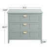 3 Drawer Cabinet, American Furniture,Suitable for bedroom, living room, study