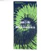 Seahawks OFFICIAL NFL "Psychedelic" Beach Towel; 30" x 60"