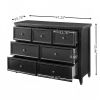 Modern 7 Drawers Dresser 7 Drawers Cabinet,Chest of Drawers Closet Organizers and Storage Clothes Storage Drawers Cabinet for Living Room