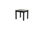 Contemporary Black Faux Marble Top 1x Coffee Table and 2x End Tables 3pc Coffee Table Set Living Room Furniture