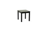 Contemporary Black Faux Marble Top 1x Coffee Table and 2x End Tables 3pc Coffee Table Set Living Room Furniture