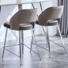 Bar Chair.Dining Chair.Stylish and Comfortable Velvet Bar Stool.with High-Density Foam Chair,Durable Electroplated Metal Legs