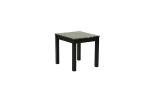 Contemporary Black Faux Marble Top 1x Coffee Table and 2x End Tables 3pc Coffee Table Set Living Room Furniture