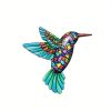 1pc/4pcs, Metal Hummingbird Wall Art Decor, Metal Birds Outdoor Wall Sculpture Decoration Hanging, Room Decor, Home Decor, Wedding Decor