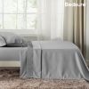 Bedsure Soft Sheet Set - Hotel Luxury, Easy Care Polyester Microfiber Cooling Bed Sheet Set