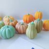 Halloween Pumpkin Silicone Mold DIY Aromatherapy Candles Drip Resin Plaster Ornaments Mould Handmade Soap Candle Making