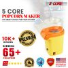 5 Core Popcorn Machine 16 Cup Capacity Hot Air Popper Mini Portable Tabletop Electric Pop Corn Maker Maquina Para Hacer Palomitas De Maiz For Home Mov