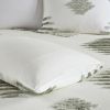 3 Piece Cotton Blend Chenille Duvet Cover Set