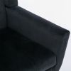 Modern Soft Velvet Material Ergonomics Accent Chair Living Room Chair Bedroom Chair Home Chair With Black Legs For Indoor Home