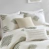 3 Piece Cotton Blend Chenille Duvet Cover Set