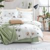 100% Long-Staple Cotton Duvet Cover Set,Pattern Printed Comforter Cover 3pcs, Ultra Soft & Breathable Bedding Set